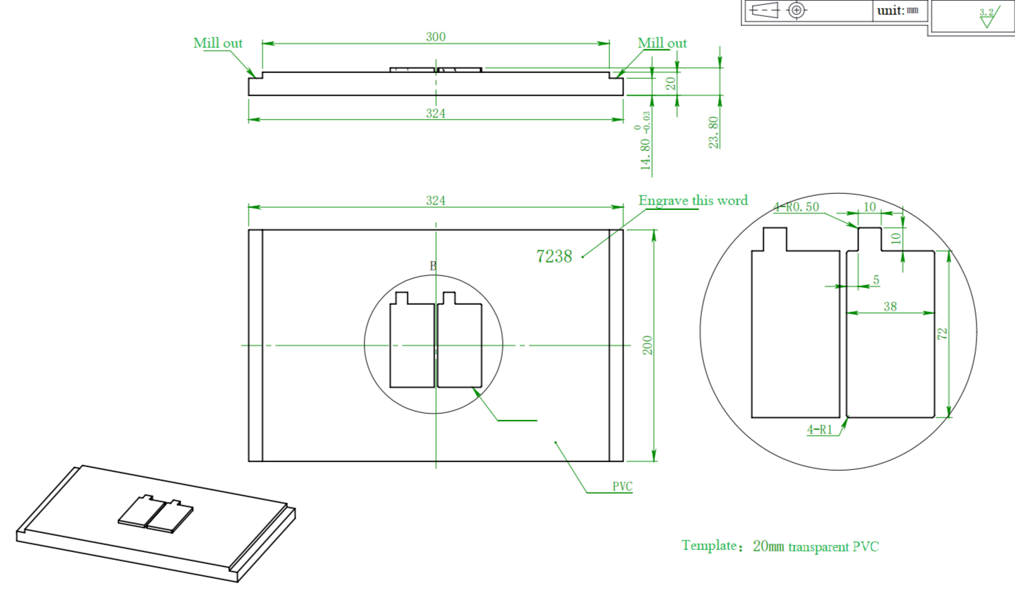 MSE PRO Hydraulic Battery Electrode Die Cutter For Pouch Cell, Battery Equipment, MSE Supplies LLC, MSE Supplies