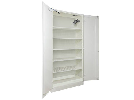 Ecosafe Safety Cabinet Lithium Batteries Tall 2 Doors + EX200LI + 5 E04LI - MSE Supplies LLC