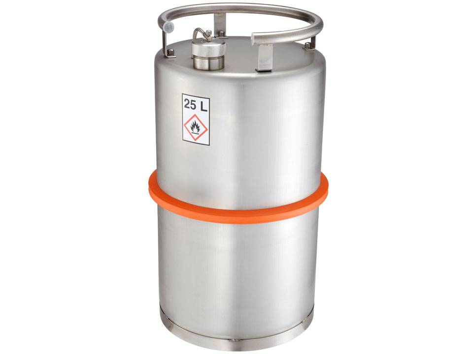 Ecosafe Safety-Barrel 25L with Screw Cap 1½ with Pressure Control Valve - MSE Supplies LLC