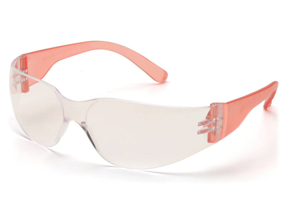 PYRAMEX Frameless Intruder® Assorted Temple Colors Safety Glasses, PK of 12 - MSE Supplies LLC