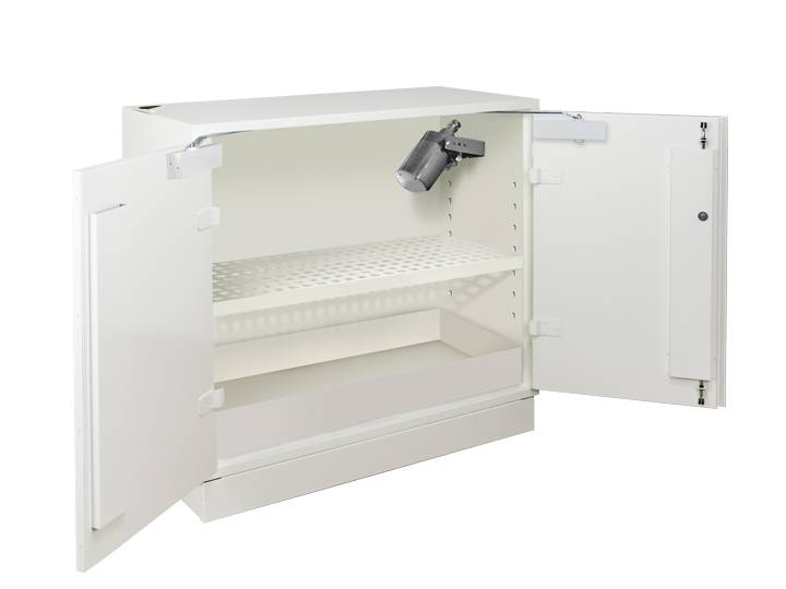 Ecosafe Safety Cabinet Lithium Batteries Counter 2 Door + EX100LI + E04LI - MSE Supplies LLC