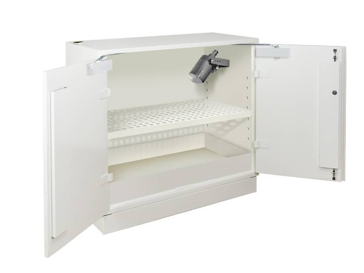 Ecosafe Safety Cabinet Lithium Batteries Counter 2 Doors + EX100LI + E06LI - MSE Supplies LLC