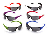 PYRAMEX Frameless TruLock™ Assorted Temple Colors Safety Glasses, PK of 12 - MSE Supplies LLC