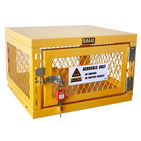 SAI-U® Gas Cylinder Storage Cage (For Storing 42 Aerosal Cans)