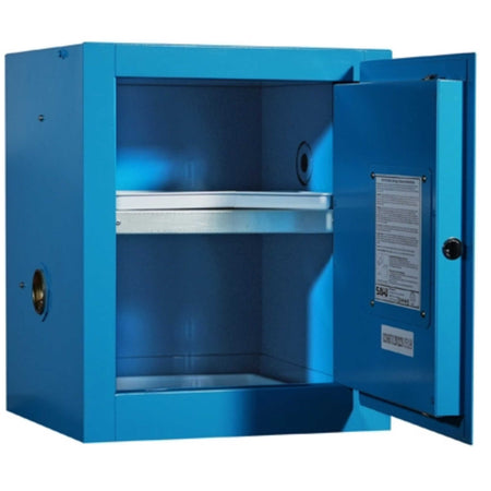 SAI-U® 4 Gallon, Manual Close, 1 shelf, Corrosive Liquids Safety Storage Cabinet