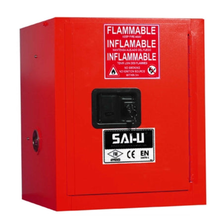 SAI-U® 4 Gallon, Manual Close, 1 shelf, Combustibles Safety Storage Cabinet