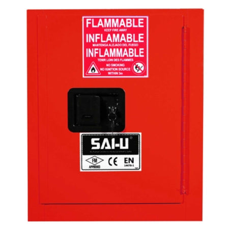 SAI-U® 4 Gallon, Manual Close, 1 shelf, Combustibles Safety Storage Cabinet