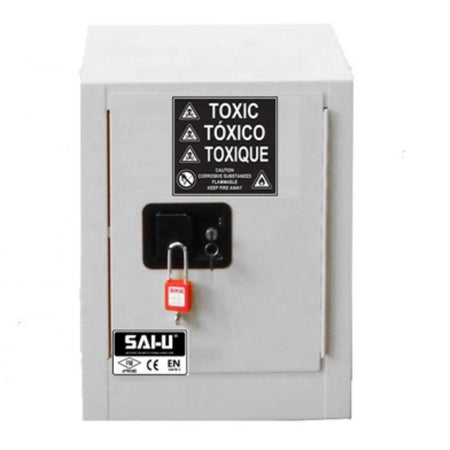 SAI-U® 4 Gallon, Manual Close, 1 shelf, Toxic Chemicals Safety Storage Cabinet