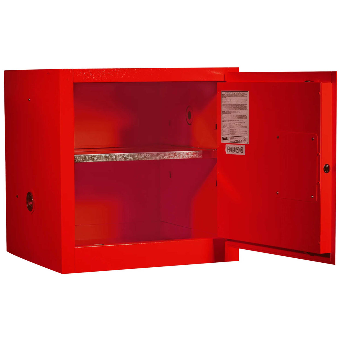 SAI-U® 10 Gallon, Manual Close, 1 shelf, Combustibles Safety Storage Cabinet