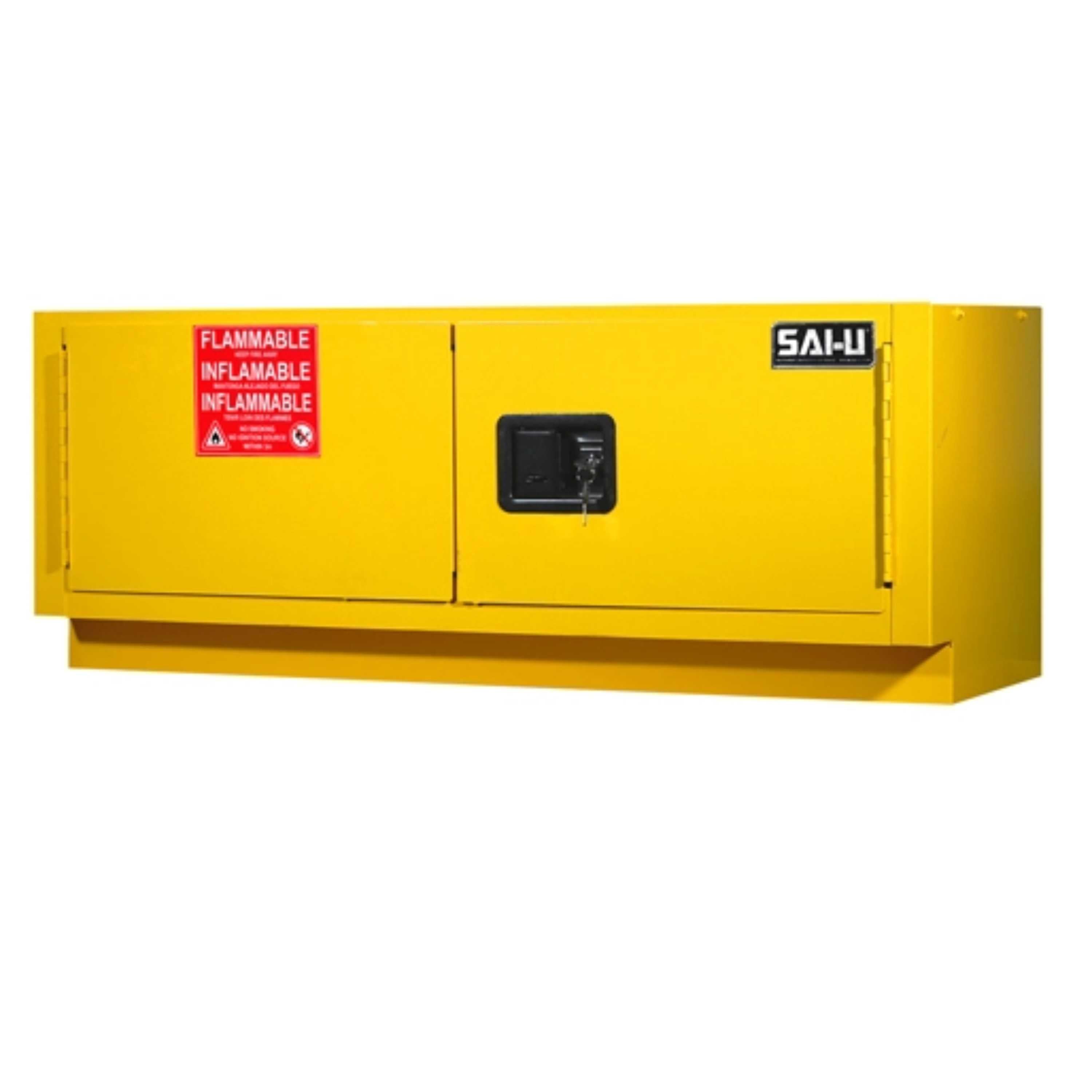 SAI-U® 12 Gallon, Manual Close, 1 shelf Flammable Liquids Safety Storage Cabinet