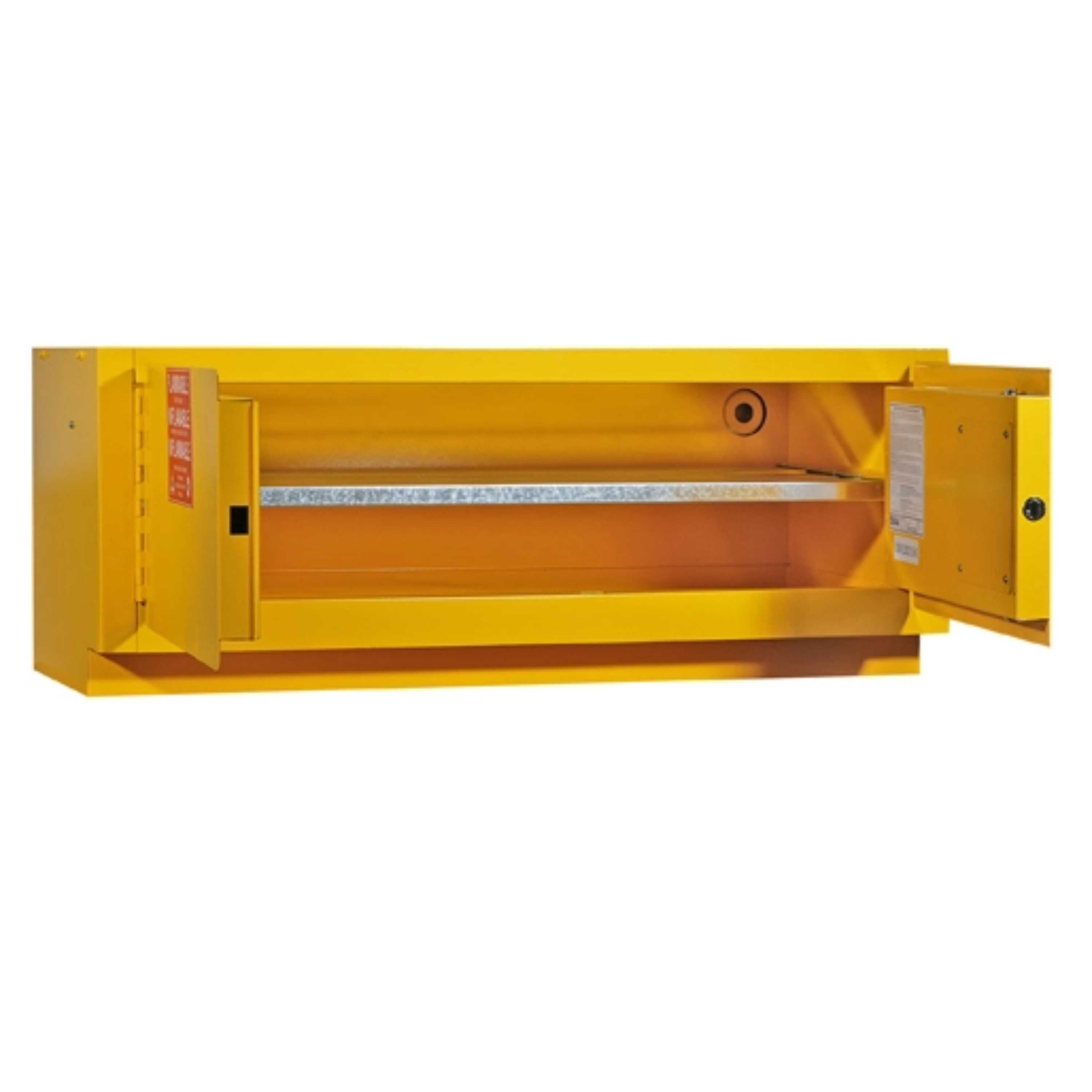 SAI-U® 12 Gallon, Manual Close, 1 shelf Flammable Liquids Safety Storage Cabinet