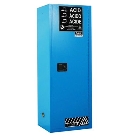 SAI-U® 22 Gallon, Manual Close, 3 shelves, Corrosive Liquids Safety Storage Cabinet