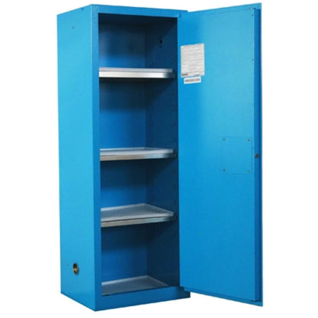 SAI-U® 22 Gallon, Manual Close, 3 shelves, Corrosive Liquids Safety Storage Cabinet