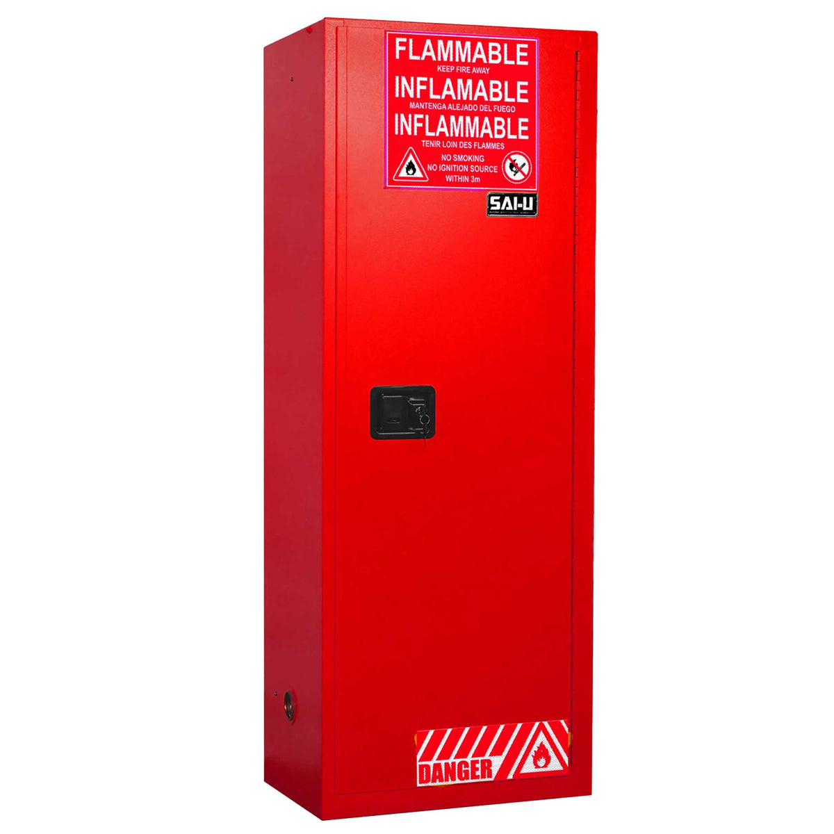 SAI-U® 22 Gallon, Manual Close, 3 shelves, Combustibles Safety Storage Cabinet
