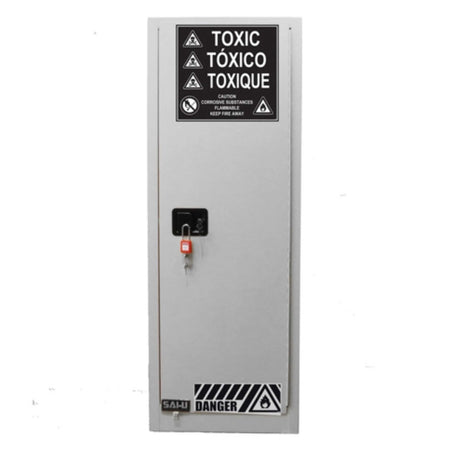 SAI-U® 22 Gallon, Manual Close, 3 shelves, Toxic Chemicals Safety Storage Cabinet