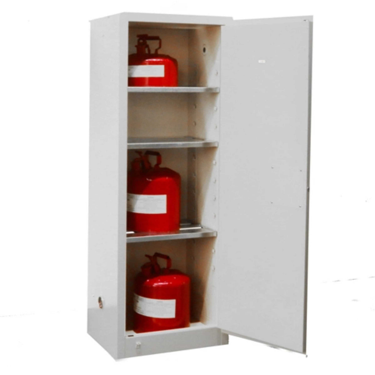 SAI-U® 22 Gallon, Manual Close, 3 shelves, Toxic Chemicals Safety Storage Cabinet