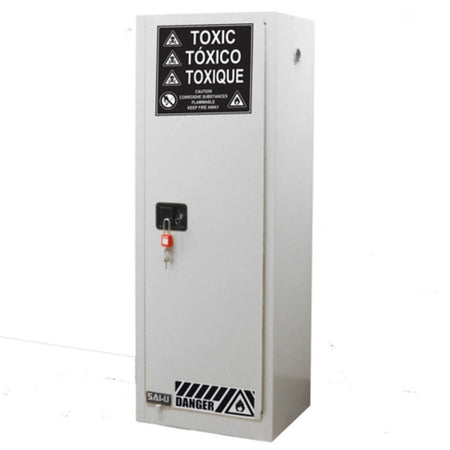 SAI-U® 22 Gallon, Manual Close, 3 shelves, Toxic Chemicals Safety Storage Cabinet