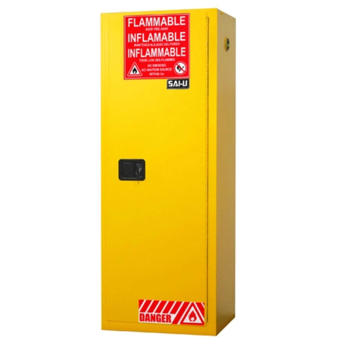 SAI-U® 22 Gallon, Manual Close, 3 shelves, Flammable Liquids Safety Storage Cabinet