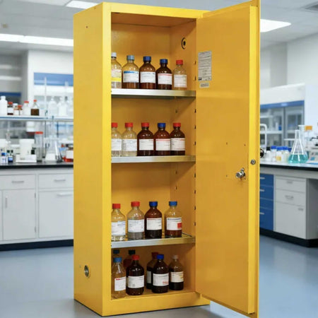 SAI-U® 22 Gallon, Manual Close, 3 shelves, Flammable Liquids Safety Storage Cabinet