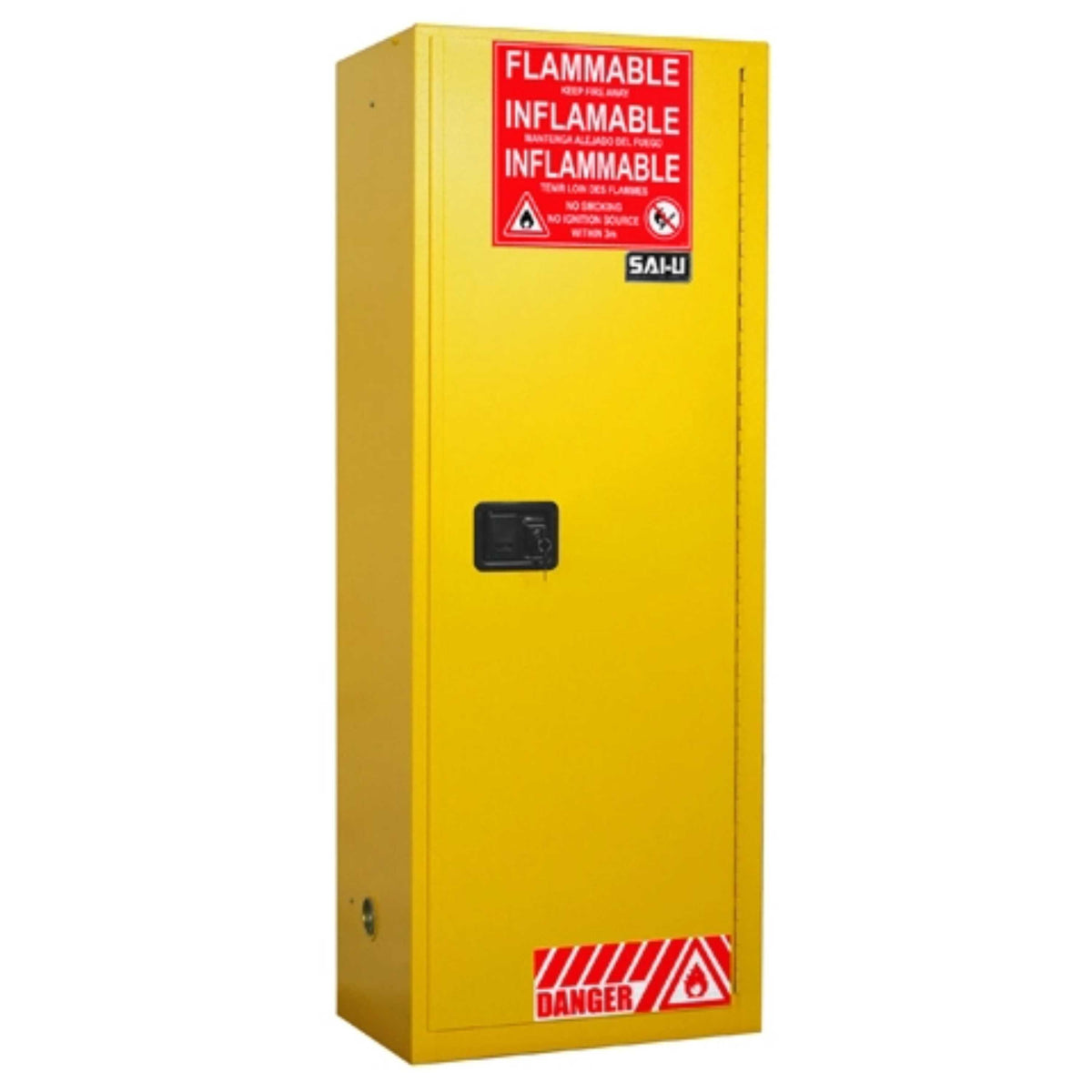 SAI-U® 22 Gallon, Manual Close, 3 shelves, Flammable Liquids Safety Storage Cabinet