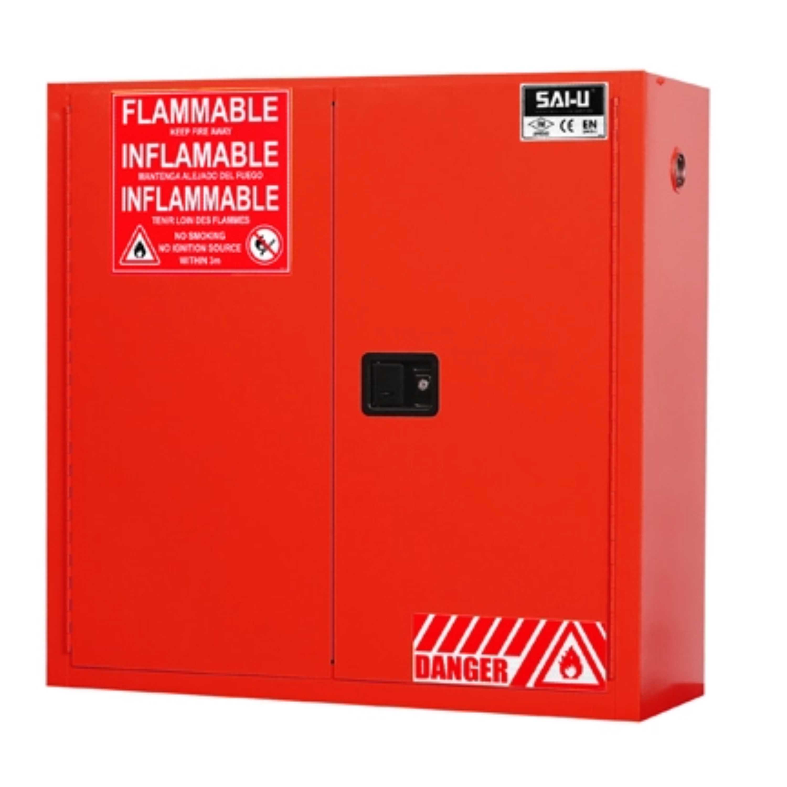 SAI-U® 30 Gallon, Manual Close, 1 shelf, Combustibles Safety Storage Cabinet