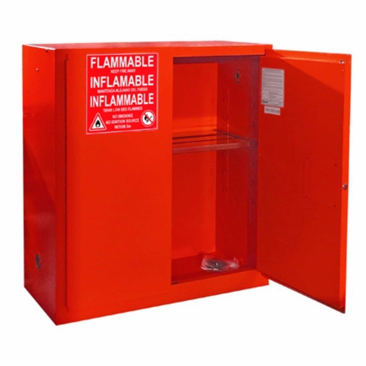 SAI-U® 30 Gallon, Manual Close, 1 shelf, Combustibles Safety Storage Cabinet