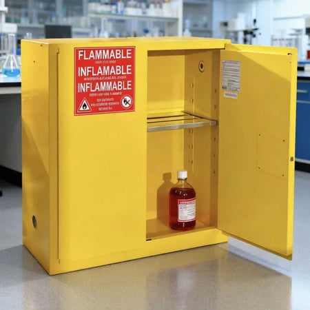 SAI-U® 30 Gallon, Manual Close, 1 shelf, Flammable Liquids Safety Storage Cabinet