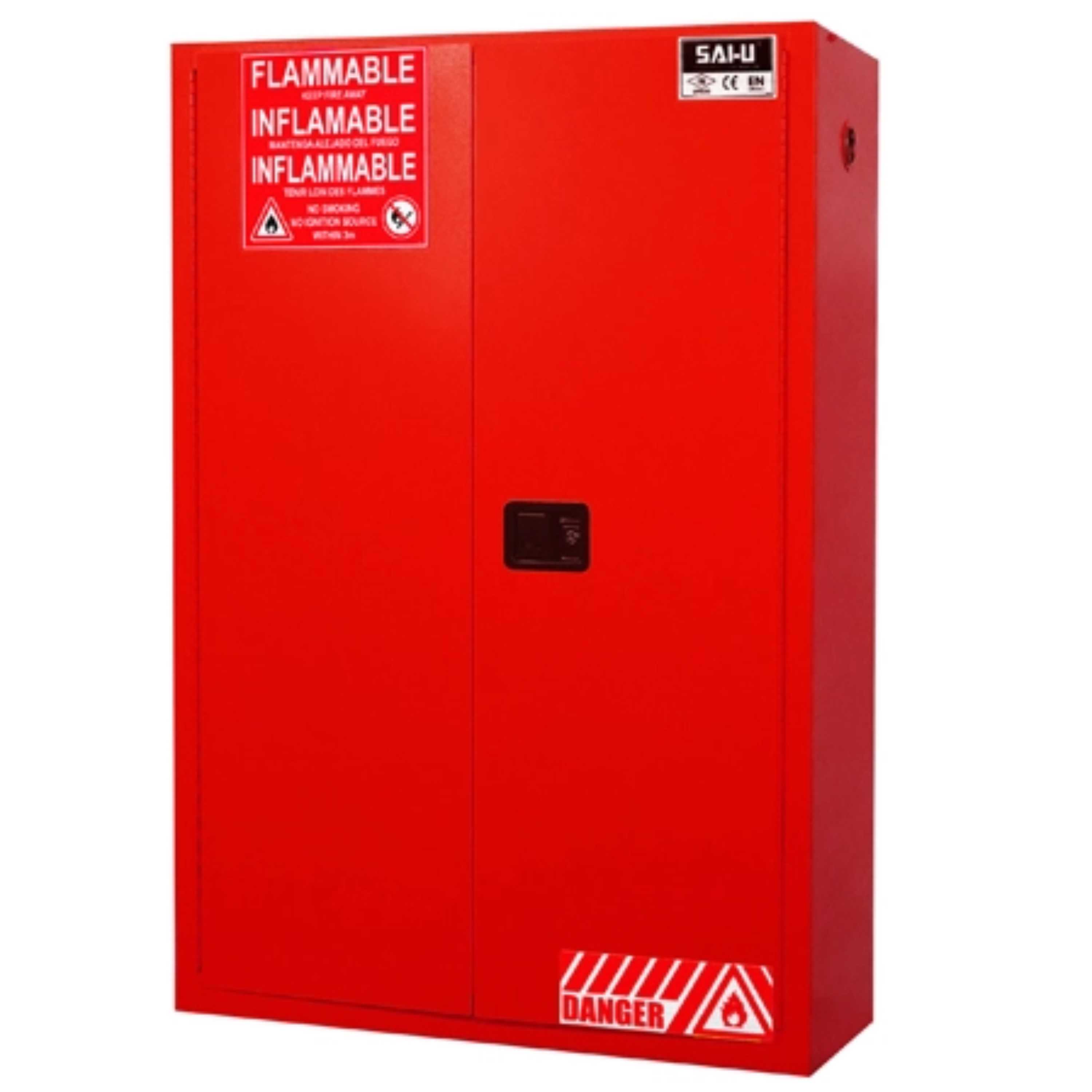 SAI-U® 45 Gallon, Manual Close, 2 shelves, Combustibles Safety Storage Cabinet