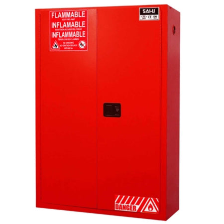 SAI-U® 45 Gallon, Manual Close, 2 shelves, Combustibles Safety Storage Cabinet