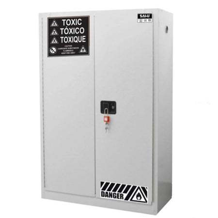 SAI-U® 45 Gallon, Manual Close, 2 shelves, Toxic Chemicals Safety Storage Cabinet