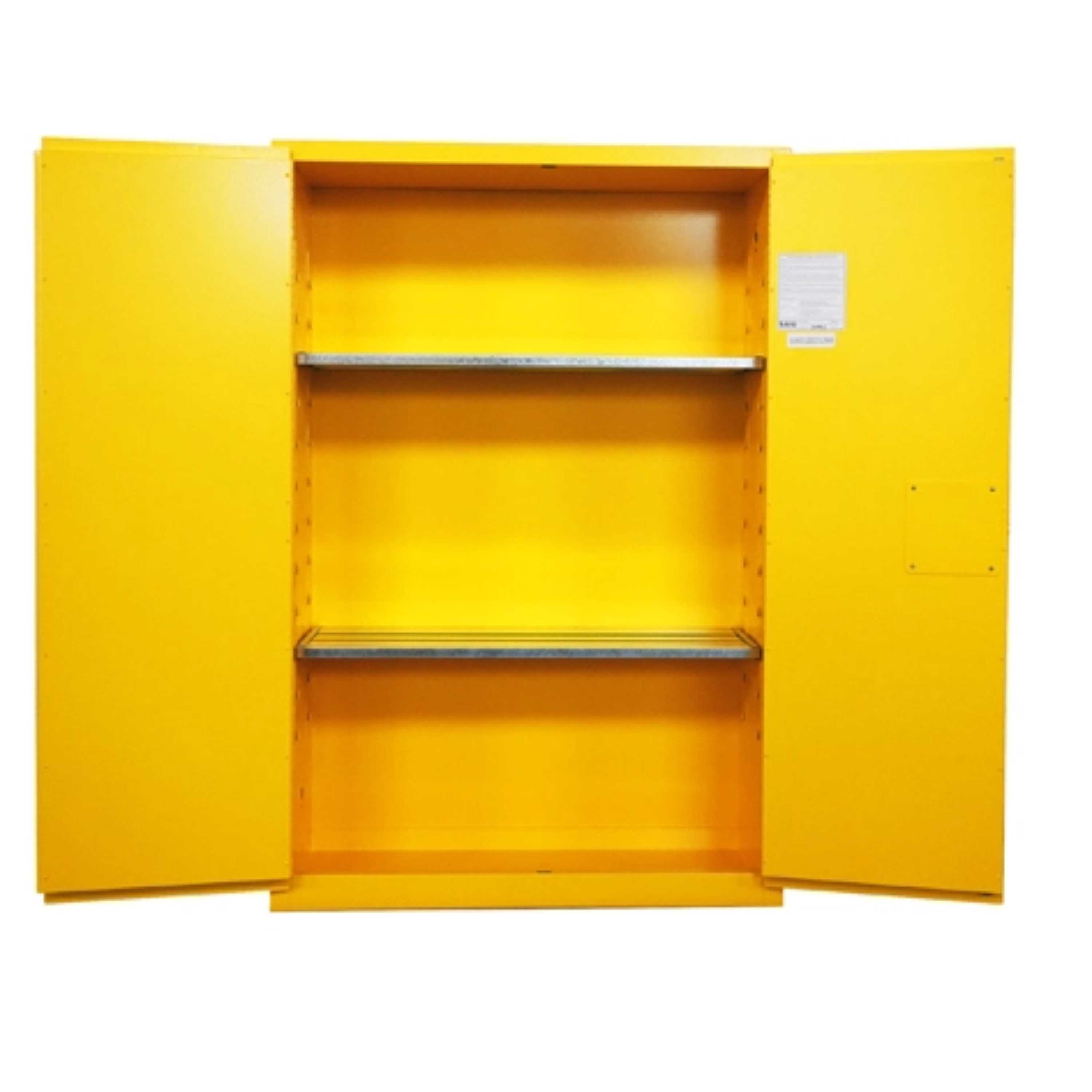 SAI-U® 45 Gallon, Manual Close, 2 shelves, Flammable Liquids Safety Storage Cabinet
