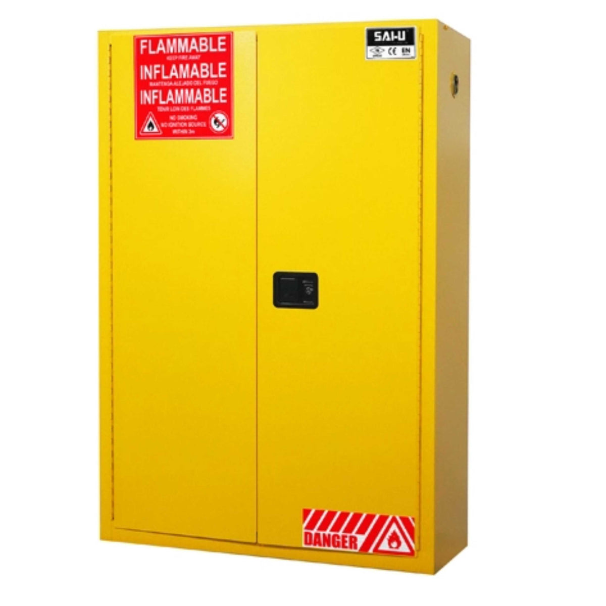 SAI-U® 45 Gallon, Manual Close, 2 shelves, Flammable Liquids Safety Storage Cabinet