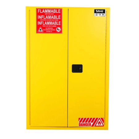 SAI-U® 45 Gallon, Manual Close, 2 shelves, Flammable Liquids Safety Storage Cabinet