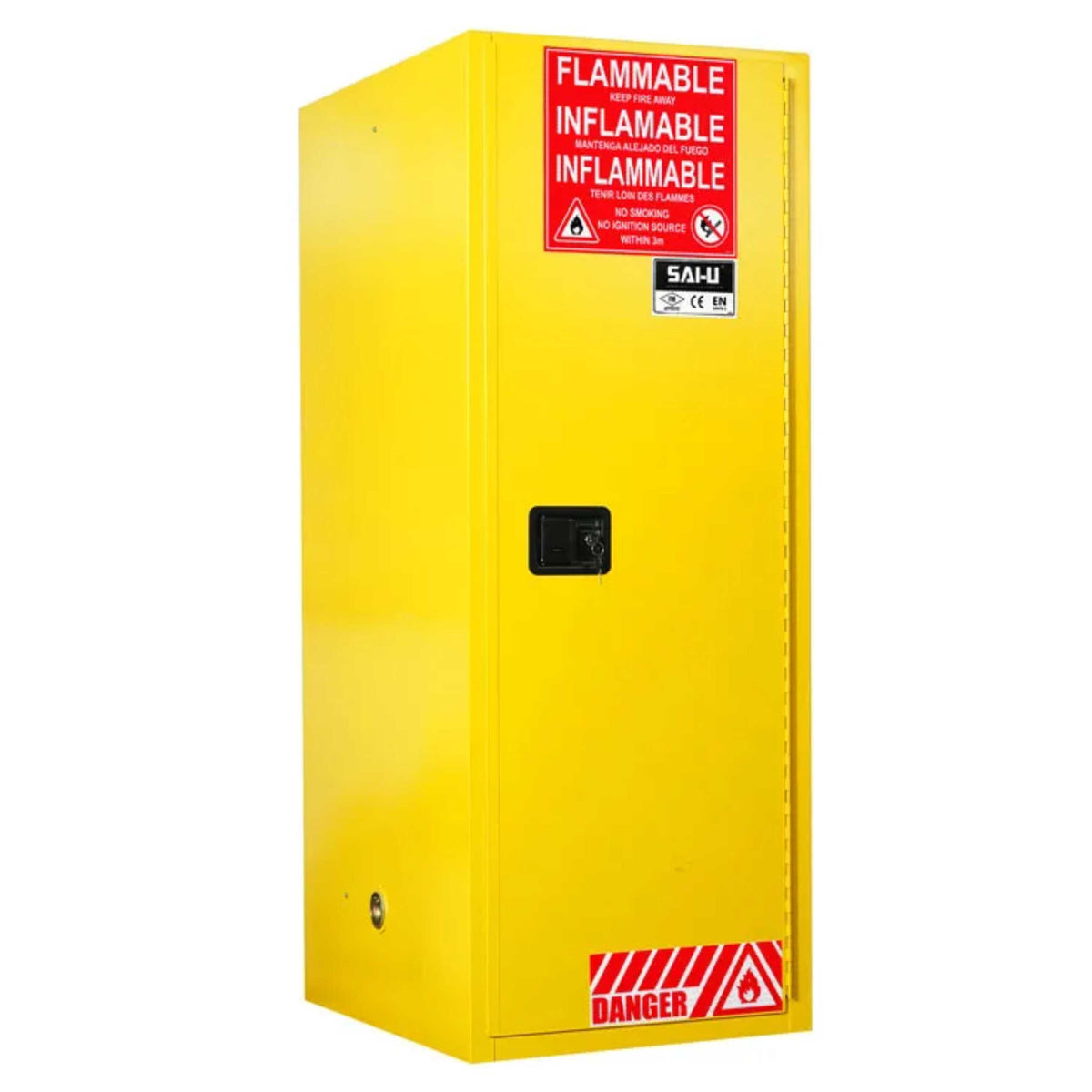 SAI-U® 54 Gallon, Manual Close, 3 shelves, Flammable Liquids Safety Storage Cabinet