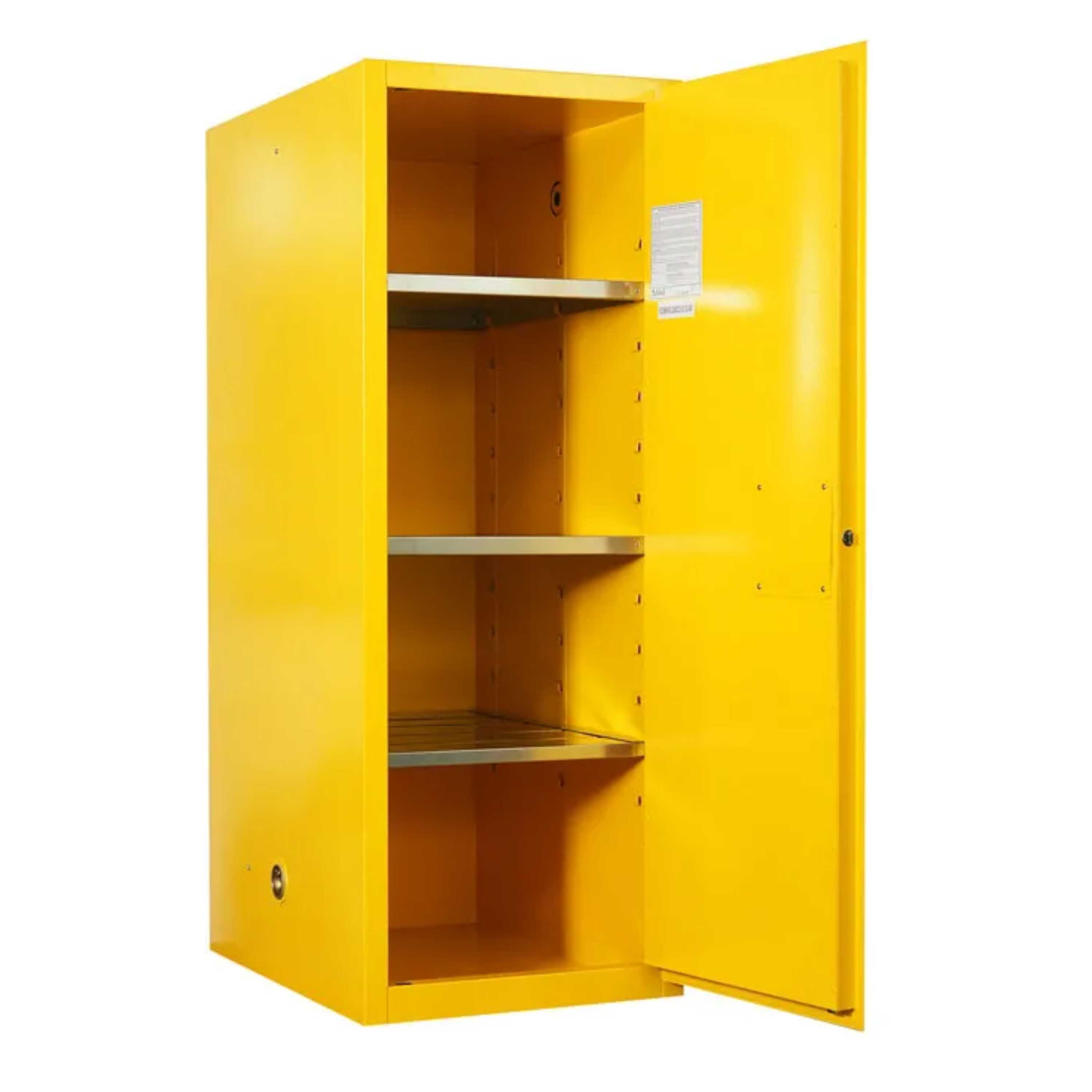 SAI-U® 54 Gallon, Manual Close, 3 shelves, Flammable Liquids Safety Storage Cabinet