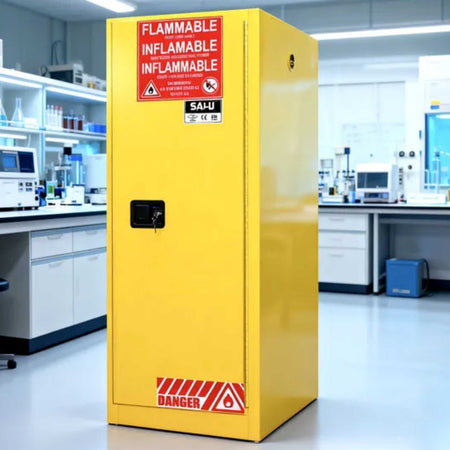 SAI-U® 54 Gallon, Manual Close, 3 shelves, Flammable Liquids Safety Storage Cabinet