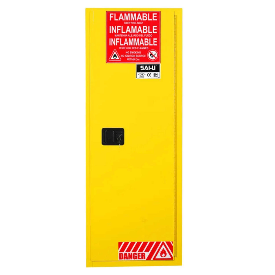 SAI-U® 54 Gallon, Manual Close, 3 shelves, Flammable Liquids Safety Storage Cabinet