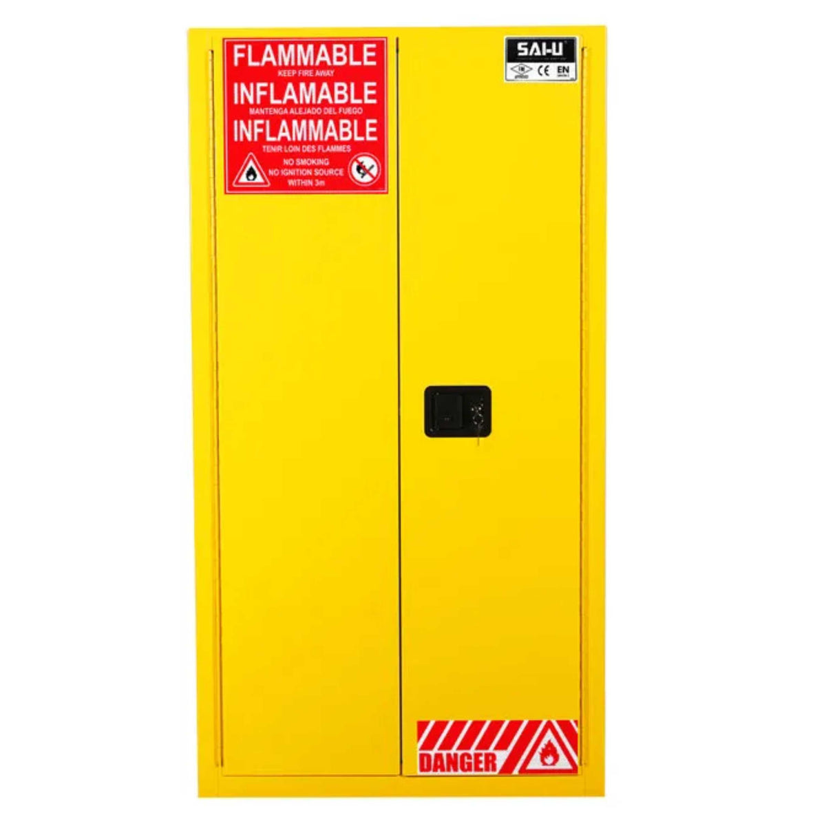 SAI-U® 55 Gallon, Manual Close, 1 shelf, Drum Safety Storage Cabinet