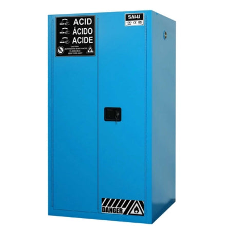 SAI-U® 60 Gallon, Manual Close, 2 shelves, Corrosive Liquids Safety Storage Cabinet