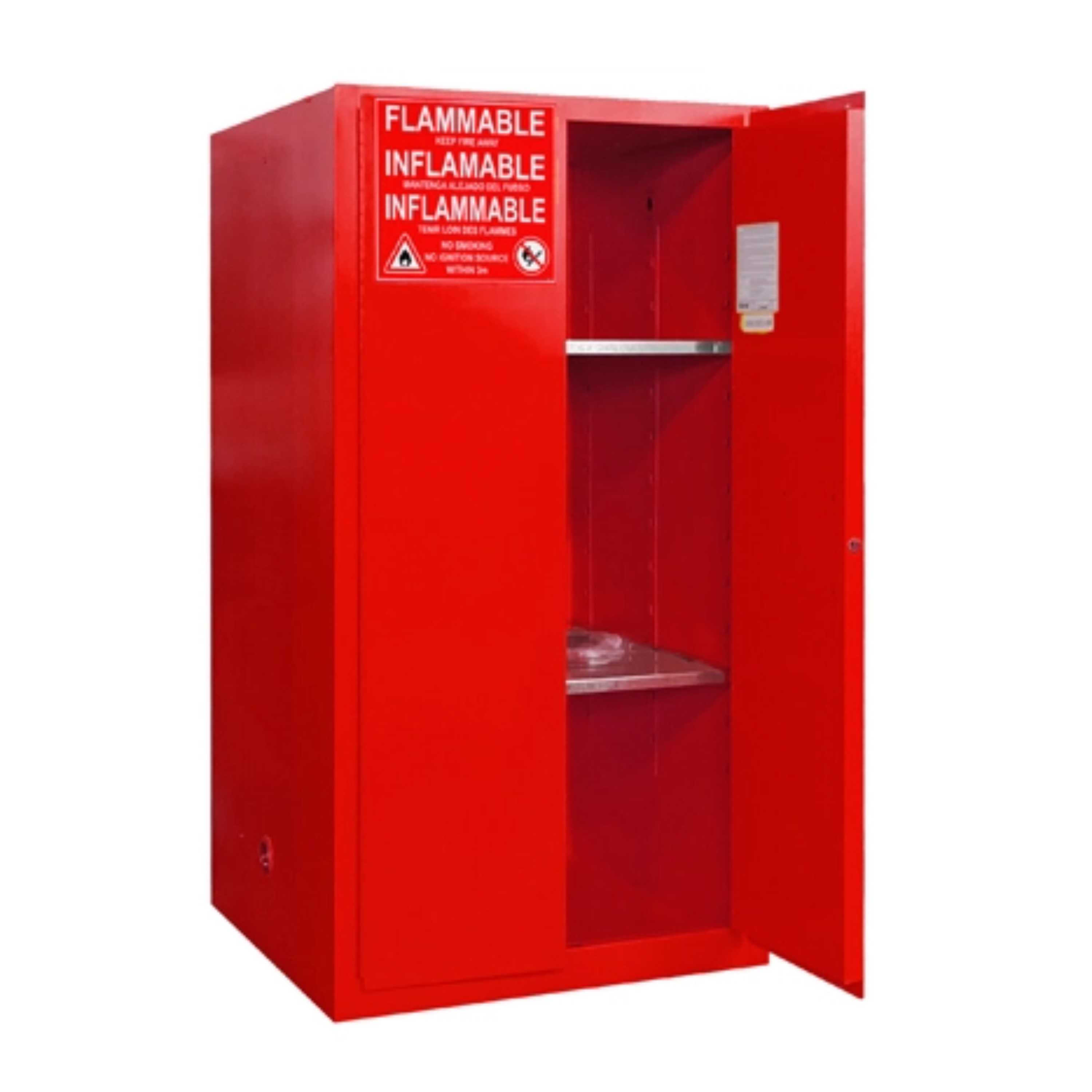SAI-U® 60 Gallon, Manual Close, 2 shelves, Combustibles Safety Storage Cabinet