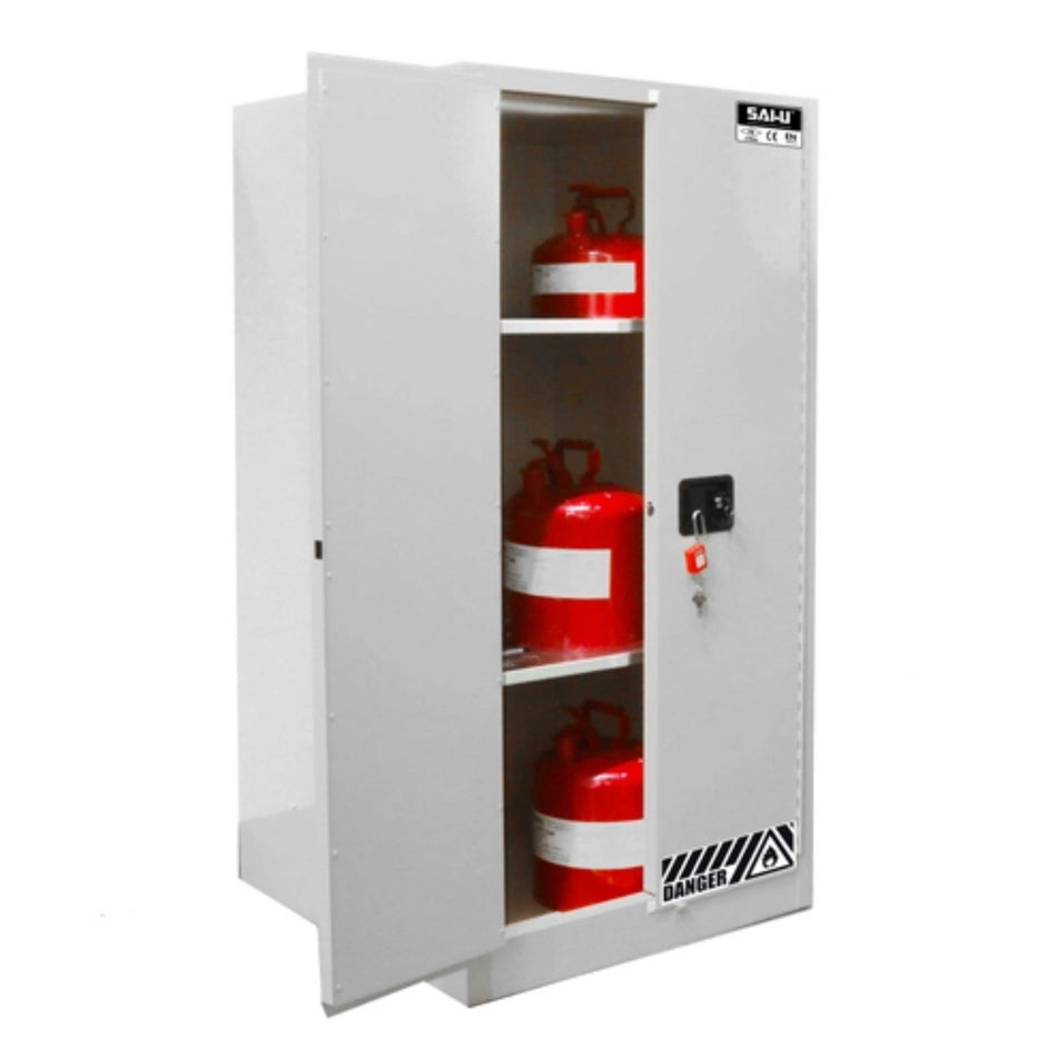 SAI-U® 60 Gallon, Manual Close, 2 shelves, Toxic Chemicals Safety Storage Cabinet