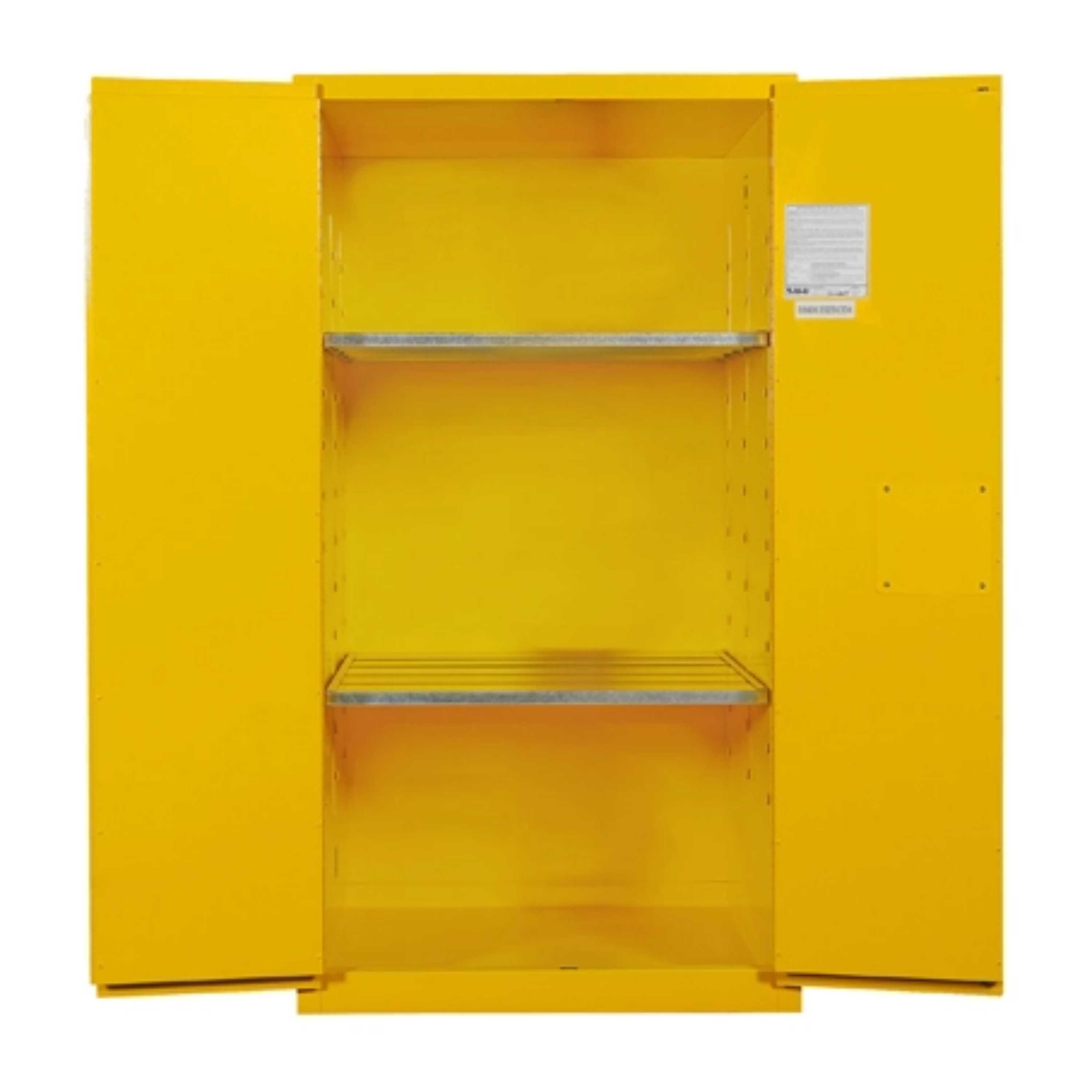 SAI-U® 60 Gallon, Manual Close, 2 shelves, Flammable Liquids Safety Storage Cabinet