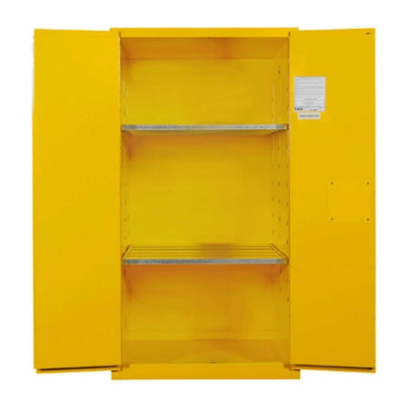 SAI-U® 60 Gallon, Manual Close, 2 shelves, Flammable Liquids Safety Storage Cabinet