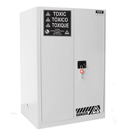SAI-U® 90 Gallon, Manual Close, 2 shelves, Toxic Chemicals Safety Storage Cabinet