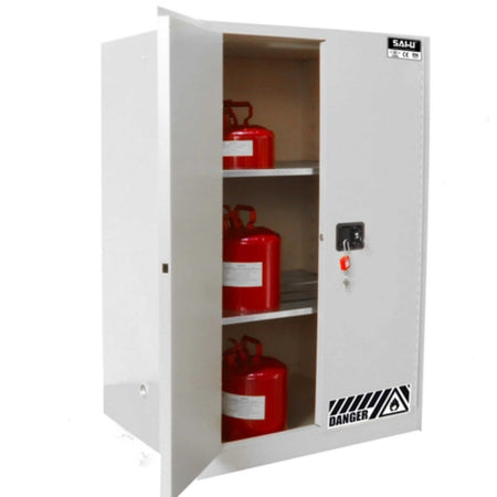 SAI-U® 90 Gallon, Manual Close, 2 shelves, Toxic Chemicals Safety Storage Cabinet
