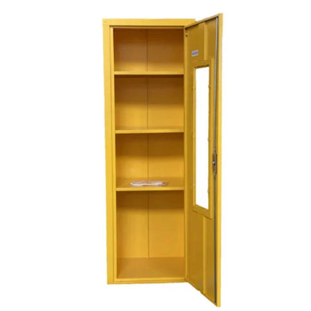 SAI-U® 22 Gallon, Manual Close, 3 shelves, Personal Preparedness Emergency Cabinet, Single Door