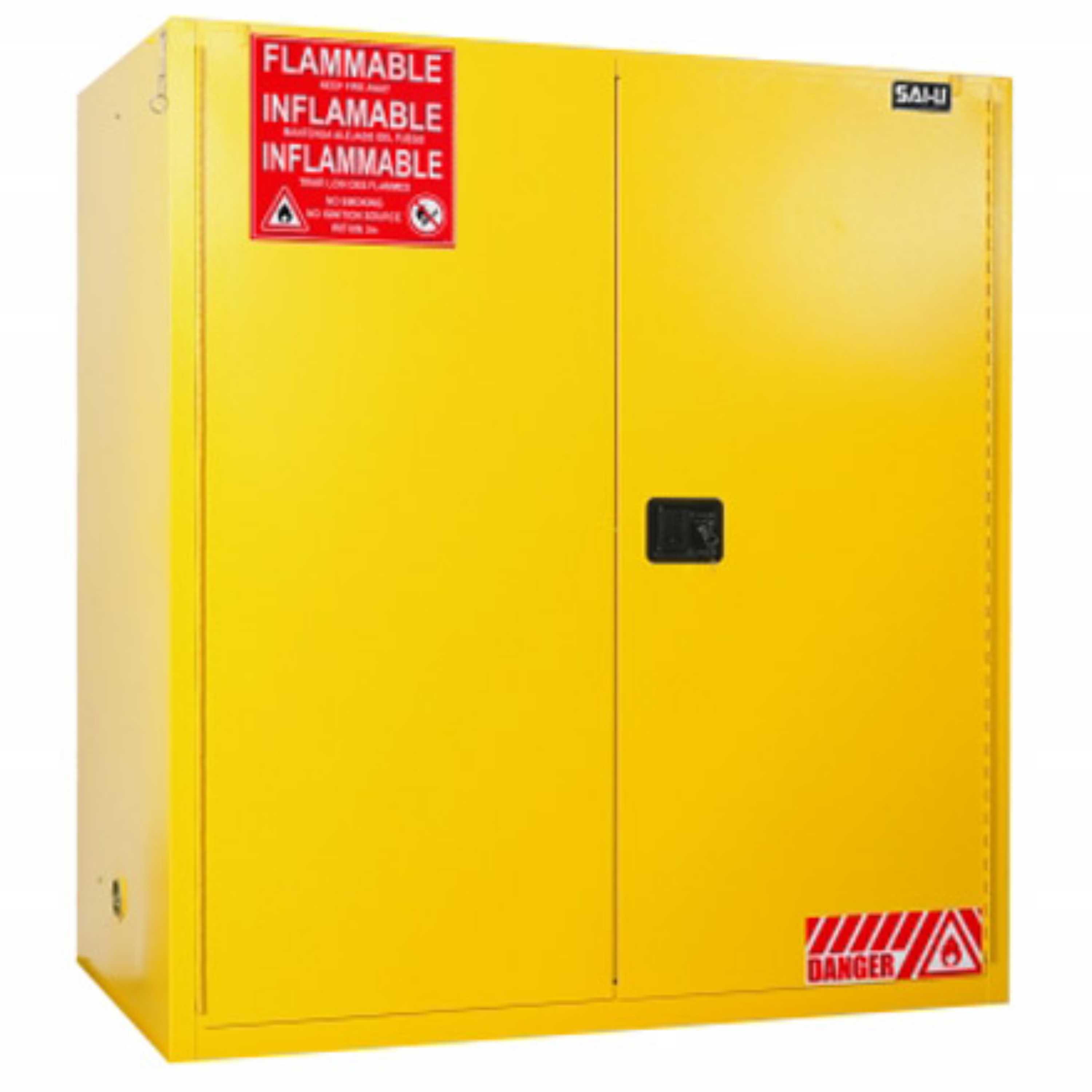 SAI-U® 120 Gallon, Manual Close, 2 shelves, Flammable Liquids Safety Storage Cabinet