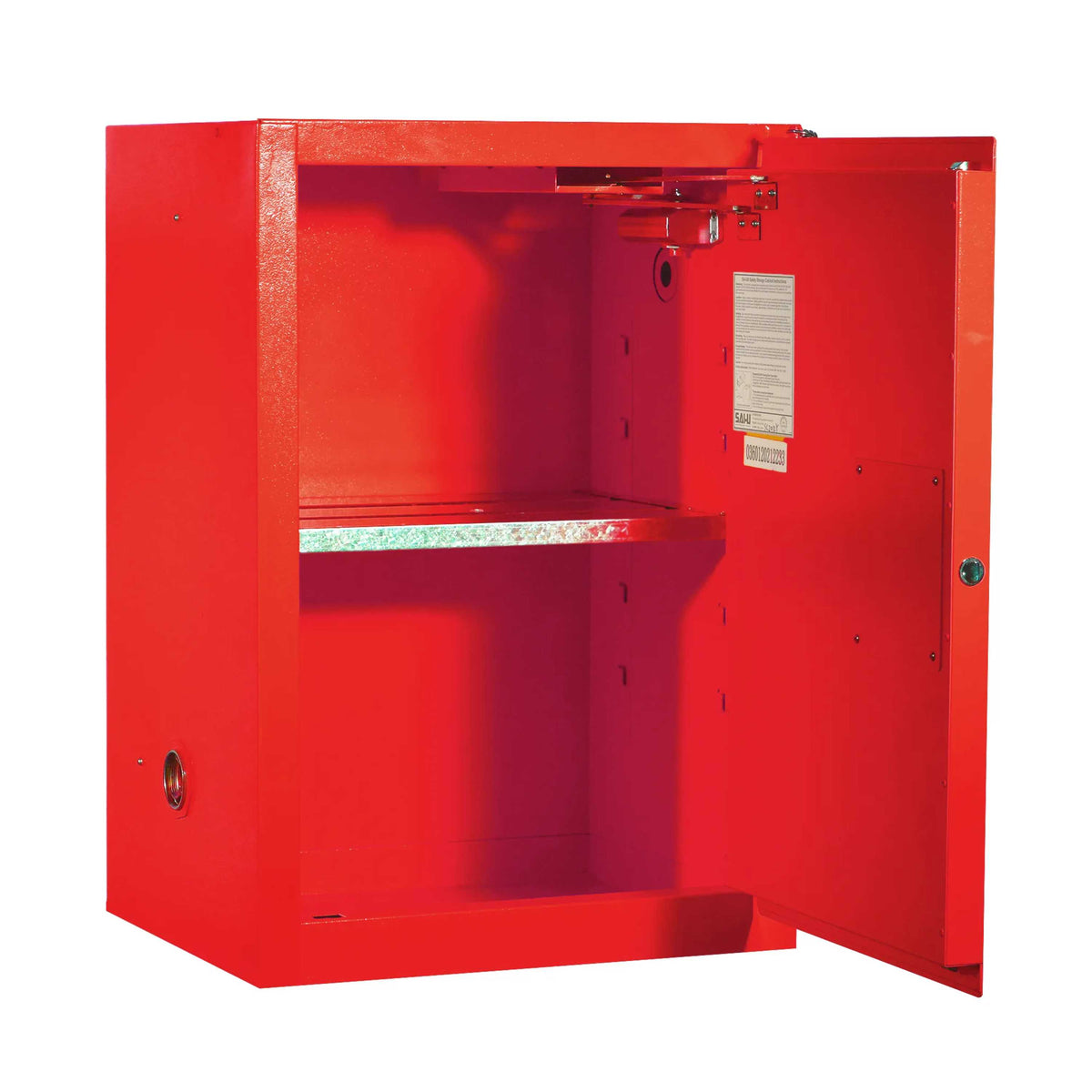 SAI-U® 12 Gallon, Self Close, 1 shelf, Combustibles Safety Storage Cabinet (Self-closing door)