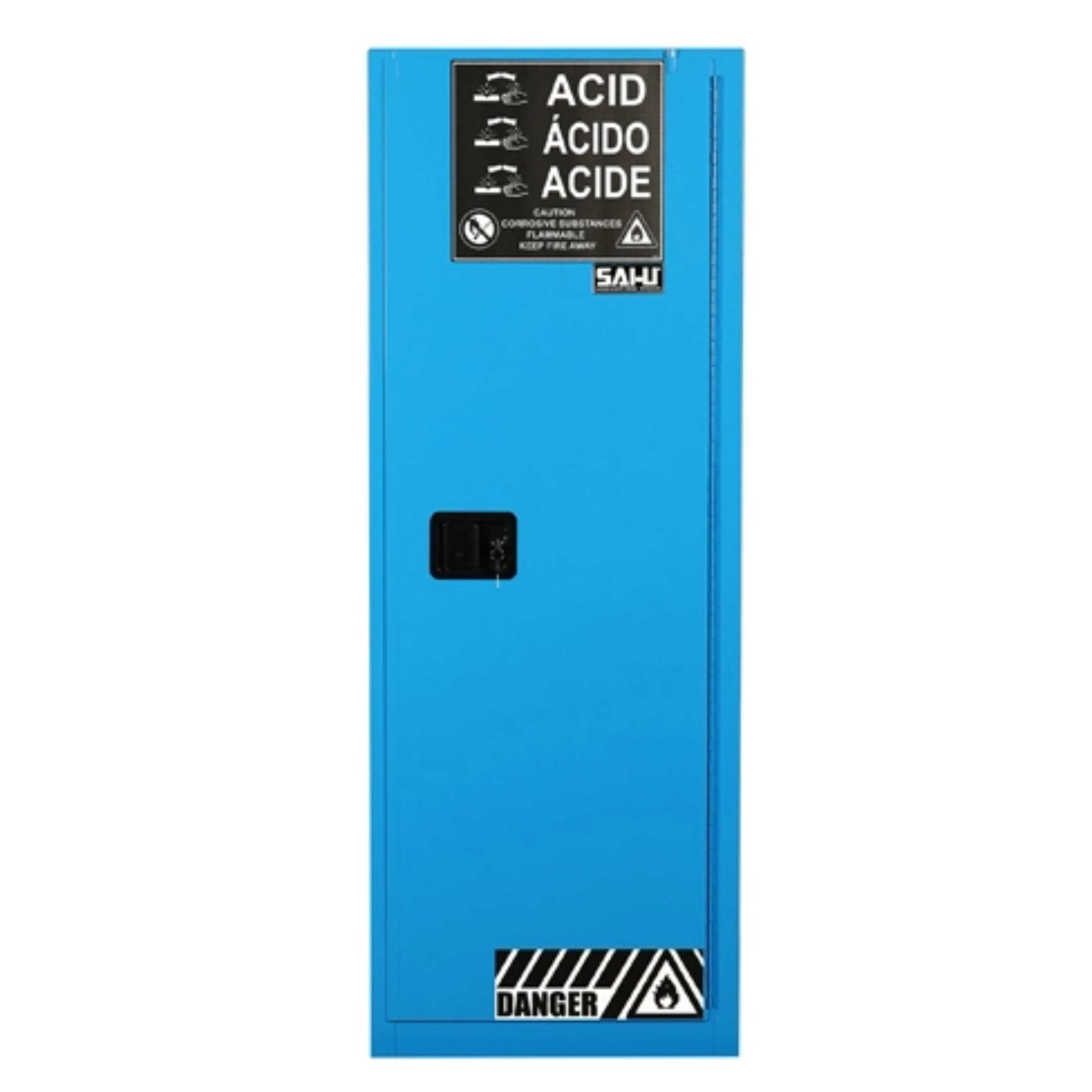 SAI-U® 22 Gallon, Self Close, 3 shelves, Corrosive Liquids Safety Storage Cabinet