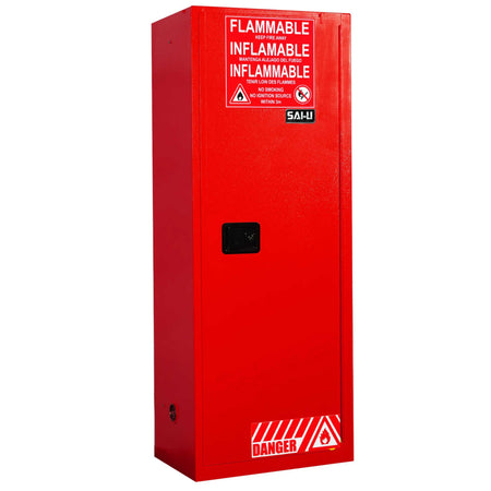 SAI-U® 22 Gallon, Self Close, 3 shelves, Combustibles Safety Storage Cabinet (Self-closing door)